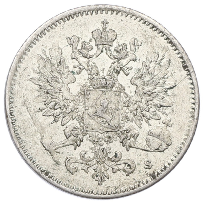25 пенни 1916 года Русская Финляндия (вид 2)
