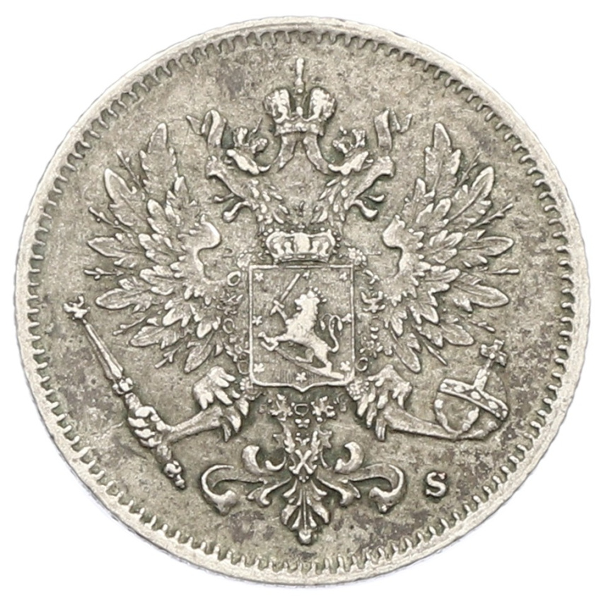 25 пенни 1916 года Русская Финляндия (вид 2)