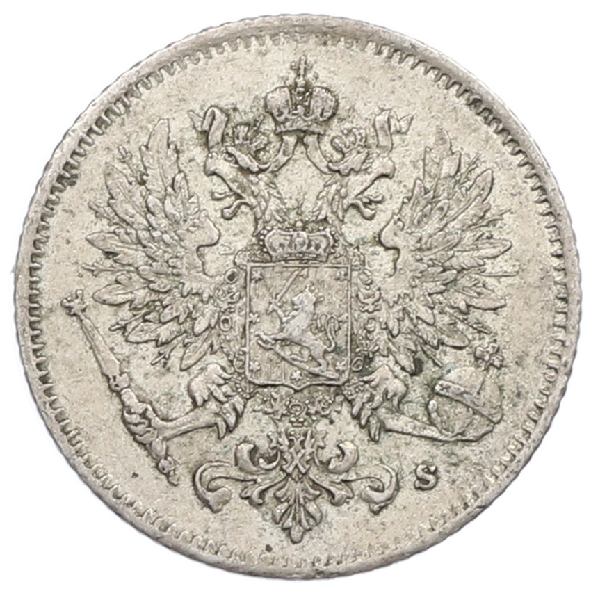25 пенни 1916 года Русская Финляндия (вид 2)