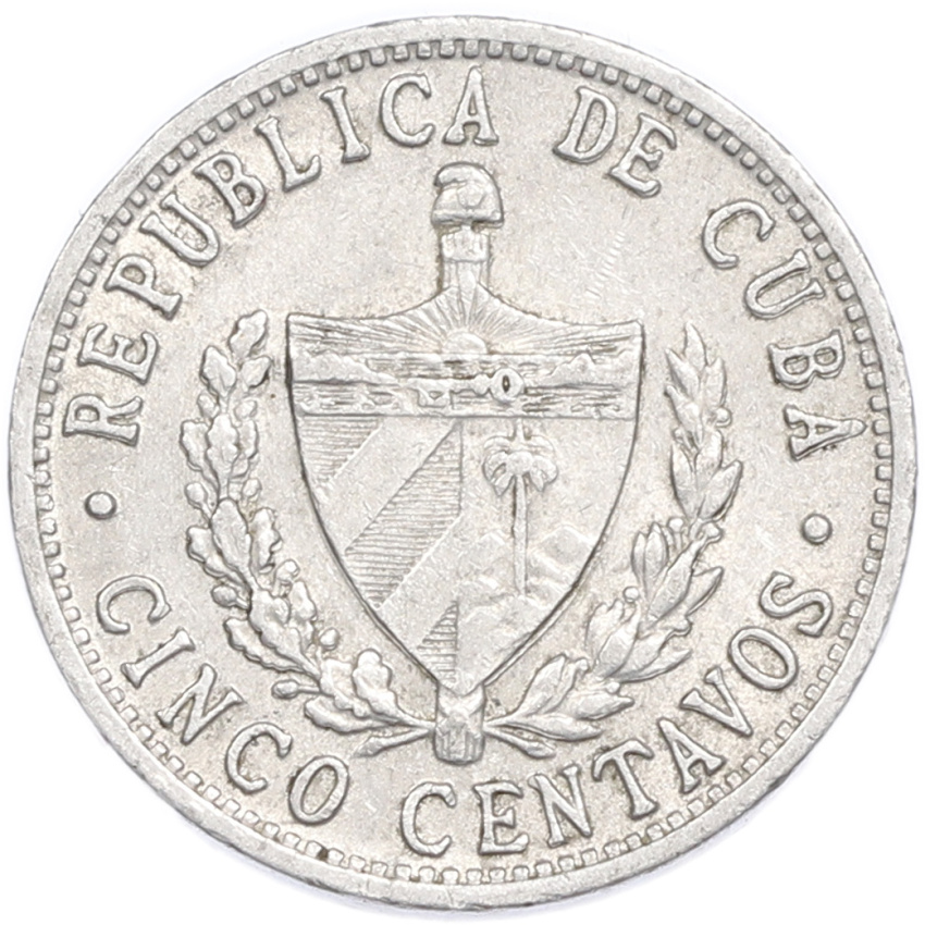 5 сентаво 1963 года Куба (вид 2)